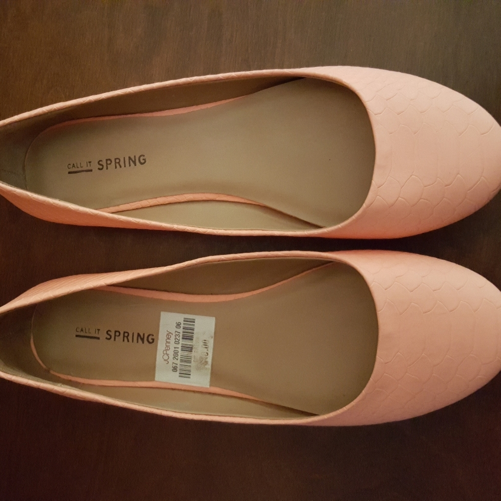 Women's Shoes Size 6.5 Coral Peach - Picture 11 of 12
